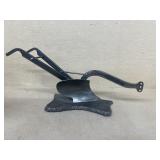 Metal art plow