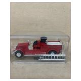 Diecast firetruck truck bank