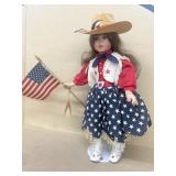 Nancy patriotic wild West doll paradise galleries