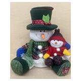 Battery operated snowman