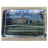 1989 fifth anniversary Richmond Senior high
