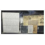 Civil War General Letter, Richmond Mayor, 1886