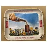 Coca-Cola advertising tray