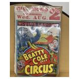 Richmond, Indiana, Clyde, Betty and Cole circus