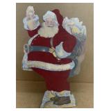 Santa Claus wooden decoration stand-up