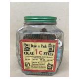 Antique cigar jar