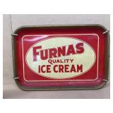 FURNAS quality ice cream advertising tray