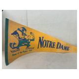 Notre Dame pennant