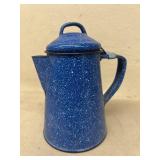 Enamel coffee pot, small size