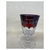 Kansas City, Missouri souvenir glass