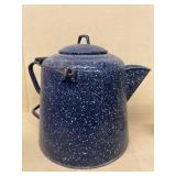 Large enamel coffee pot