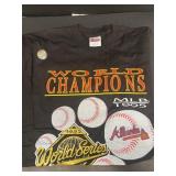 1995 Atlanta Braves world, champions, T-shirt,