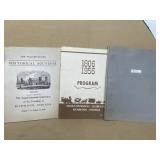 Historical souvenir, Richmond, Indiana programs,