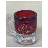 Souvenir flash glass E. P 1913