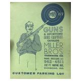 1967 miller bros hardware gun and sports catalog