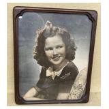 Shirley Temple early framed print
