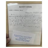 1876 James Hibbard Mayor letter about street