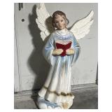 Blowmold singing angel