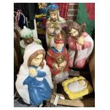 6 pc. NATIVITY BLOWMOLD SET