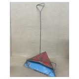 Antique metal dust pan