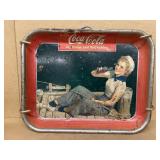 Coca-Cola advertising tray original