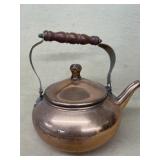 Copper tea pot