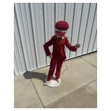 Porcelain 3 1/2 foot store display doll