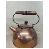 Copper teapot