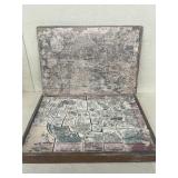 Wooden antique United States puzzle
