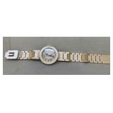 Wooden watch store display battery operated clock