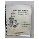 1971 Miller Brothers hardware store catalog