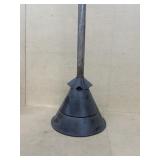 Antique plunger sold at Miller Brothers hardware