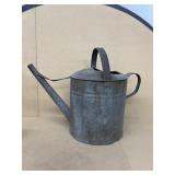Galvanized gas can