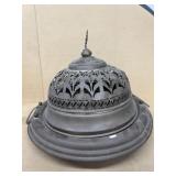 Antique brass fire pit