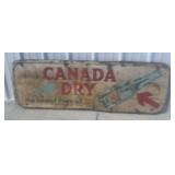 1925 Canada dry metal sign