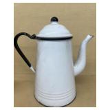 Porcelain antique coffee pot