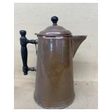Copper coffee pot