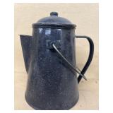 Enamel coffee pot