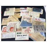 CB radio, call number postcard size vintage