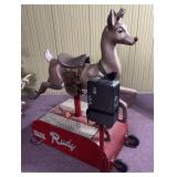 Coin-Op 'Rudolph' Reindeer Ride