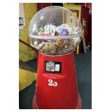 Large bubble gum / toy machine, Floor Model