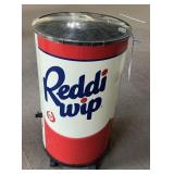 Redi whip advertising cooler