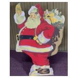 Small Santa 2D Wood