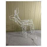Wire light up reindeer