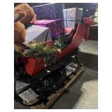 Santa Claus sled life-size