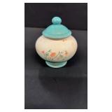 Hand painted jar