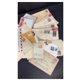 Postmarked envelopes