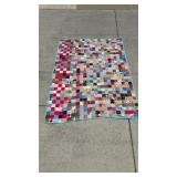 Colorful Patchwork Quilt 77'x55?