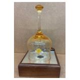 Tiffin Glass Bell w/ Lighted Base