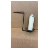 Vintage Wrought Iron Candle Holder